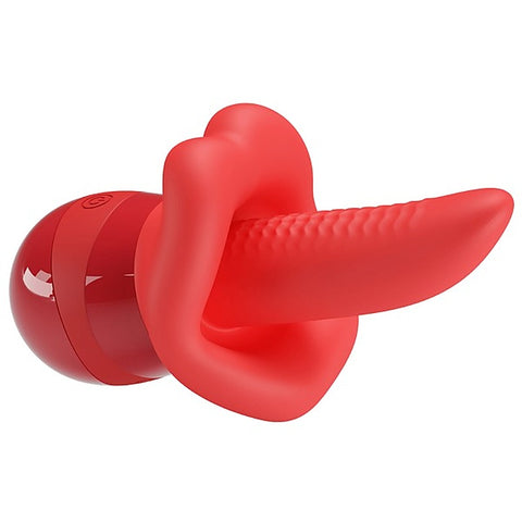 Obelia Flaming Lips Rechargeable Clitoral Stimulator - Clit Ticklers and Pulsators