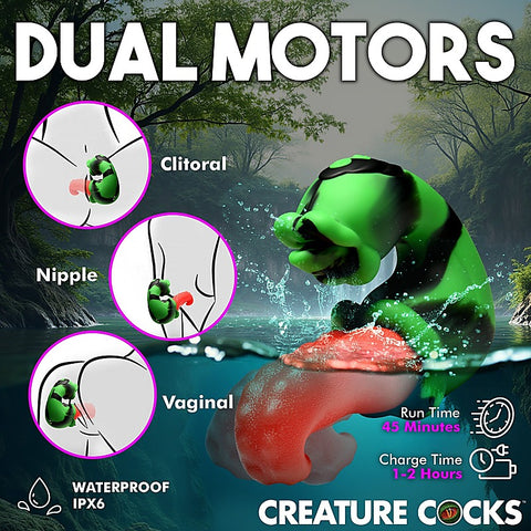 Creature Cocks Tongue Lasher By Xr Brands - Clit Ticklers and Pulsators
