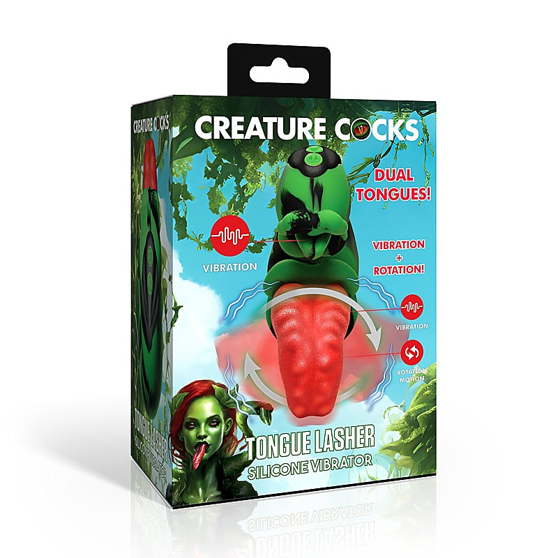 Creature Cocks Tongue Lasher By Xr Brands - Clit Ticklers and Pulsators