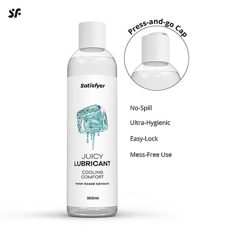 Juicy Cooling Comfort Water Based Lubricant By Satisfyer - Water Based Lubes