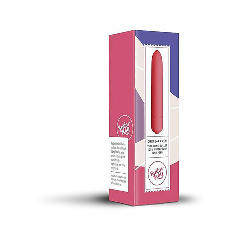 Rocks Off SugarBoo Coral Crush Bullet Vibrator - Bullet Vibrators