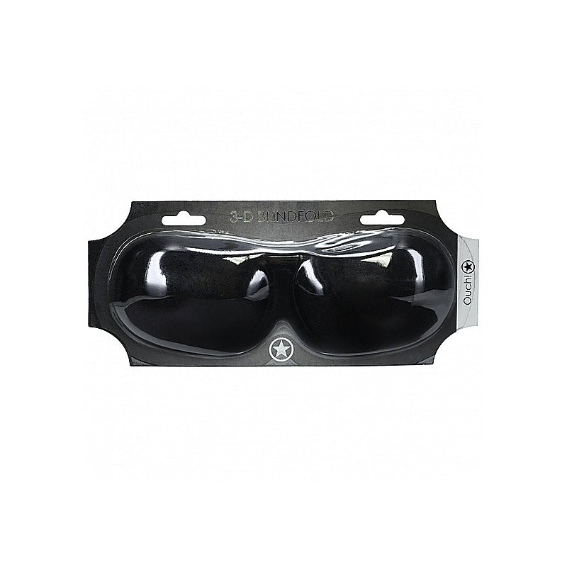 Ouch! Sensory Play 3D Eye Mask By Shots Toys - Masks And Blindfolds