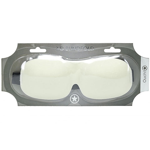 Ouch! Sensory Play 3D Eye Mask By Shots Toys - Masks And Blindfolds