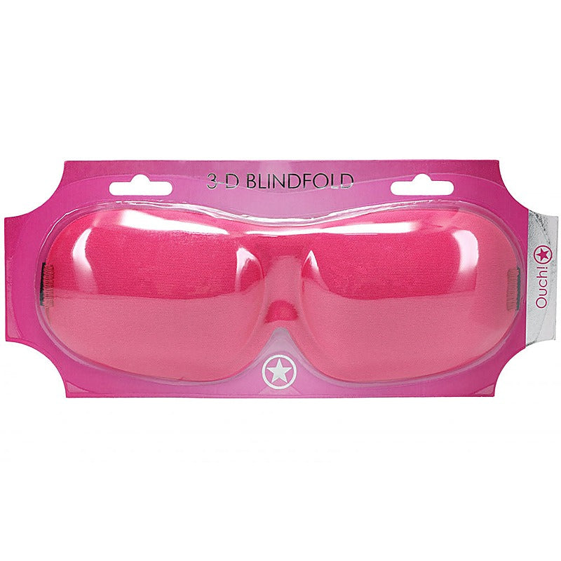 Ouch! Sensory Play 3D Eye Mask By Shots Toys - Masks And Blindfolds