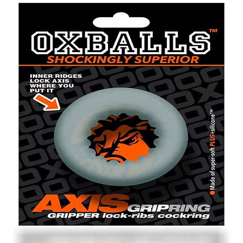 Axis Rib Griphold Men'S Stretchy Cock Ring By Oxballs - Stretchy Cock Rings