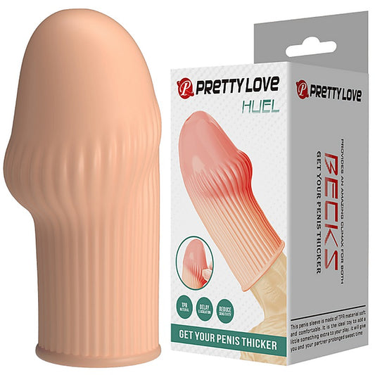 Baile Huel TPR Material Penis Extender Sleeve - Penis Sleeves and Extenders