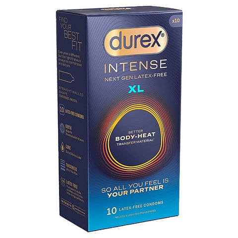 Intense Next Gen Latex Free Condoms Xl By Durex - Condoms