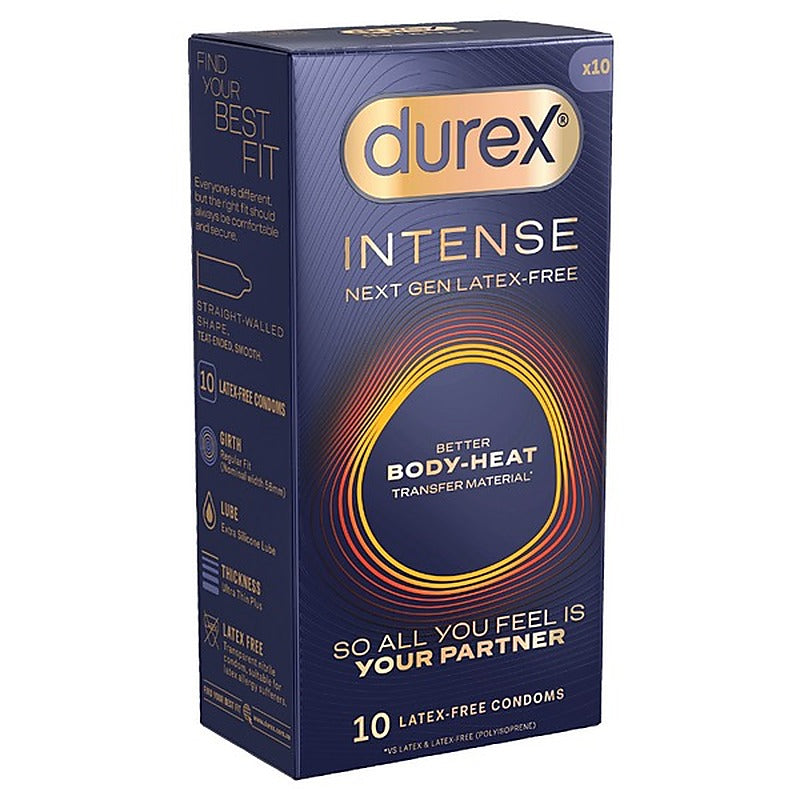 Intense Next Gen Regular Fit Condoms By Durex - Condoms