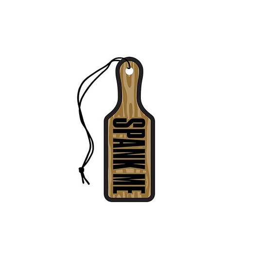 Spank Me Paddle Air Freshener By Wood Rocket - Party Gifts and Novelties