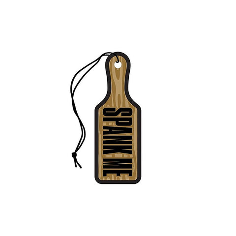 Spank Me Paddle Air Freshener By Wood Rocket - Party Gifts and Novelties