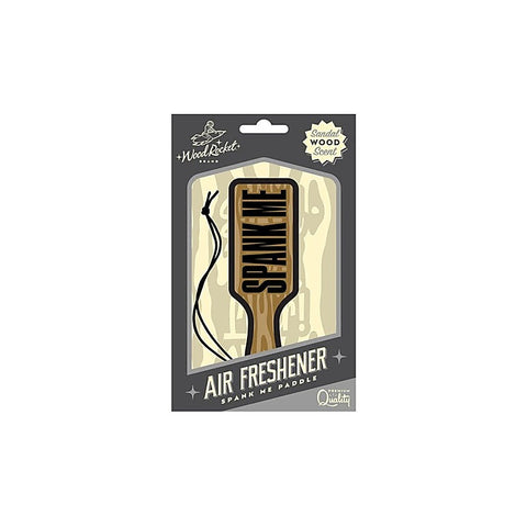 Spank Me Paddle Air Freshener By Wood Rocket - Party Gifts and Novelties
