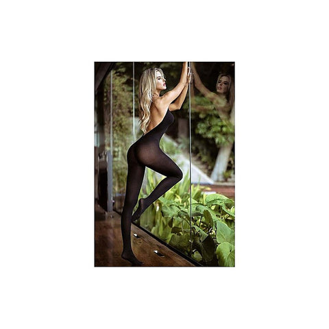 Second Skin Sheer Plunge Bodystocking By Yelete - Teddies and Bodysuits