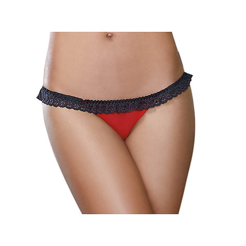 Stretch Mesh Closed Crotch Sexy Panty By Dream Girl Lingerie - G-Strings, Panties and Shorts