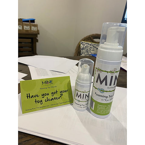 Foaming Anti Bacterial Adult Toy Cleaner By Mine - Adult Toy Cleaner