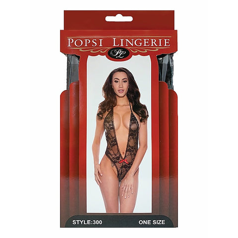 Full Body Womens Sexy Lace Teddy By Popsi Lingerie - Teddies and Bodysuits