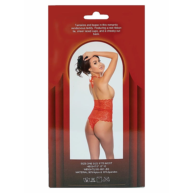 Romantic Rendezvous Womens Lace Teddy By Popsi Lingerie - Teddies and Bodysuits