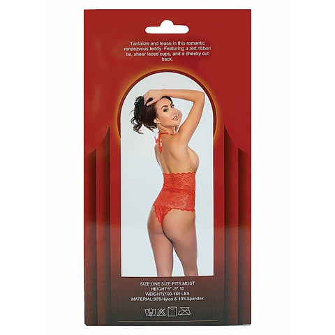 Romantic Rendezvous Womens Lace Teddy By Popsi Lingerie - Teddies and Bodysuits