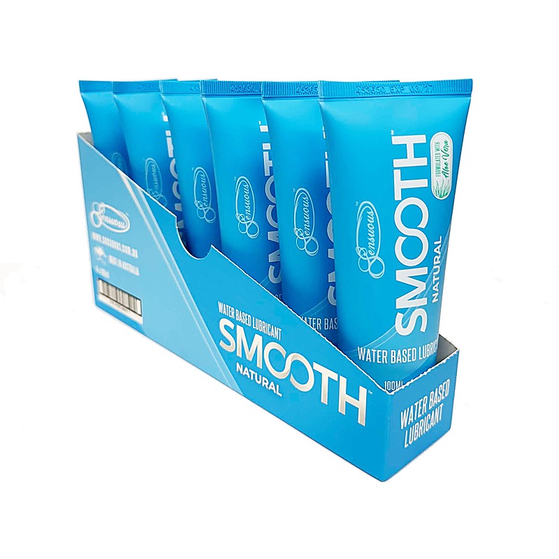 Smooth Natural Water Based Personal Lubricant By Sensuous - Water Based Lubes