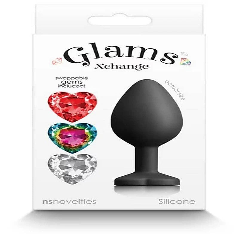 Glams Xchange Heart Shape Butt Plug By Ns Novelties - Butt Plugs