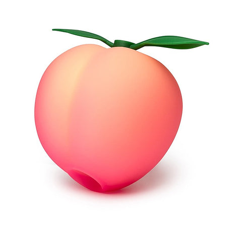 Romp Peach Air Pulse Clitoral Vibrator By Love Honey - Clit Ticklers and Pulsators