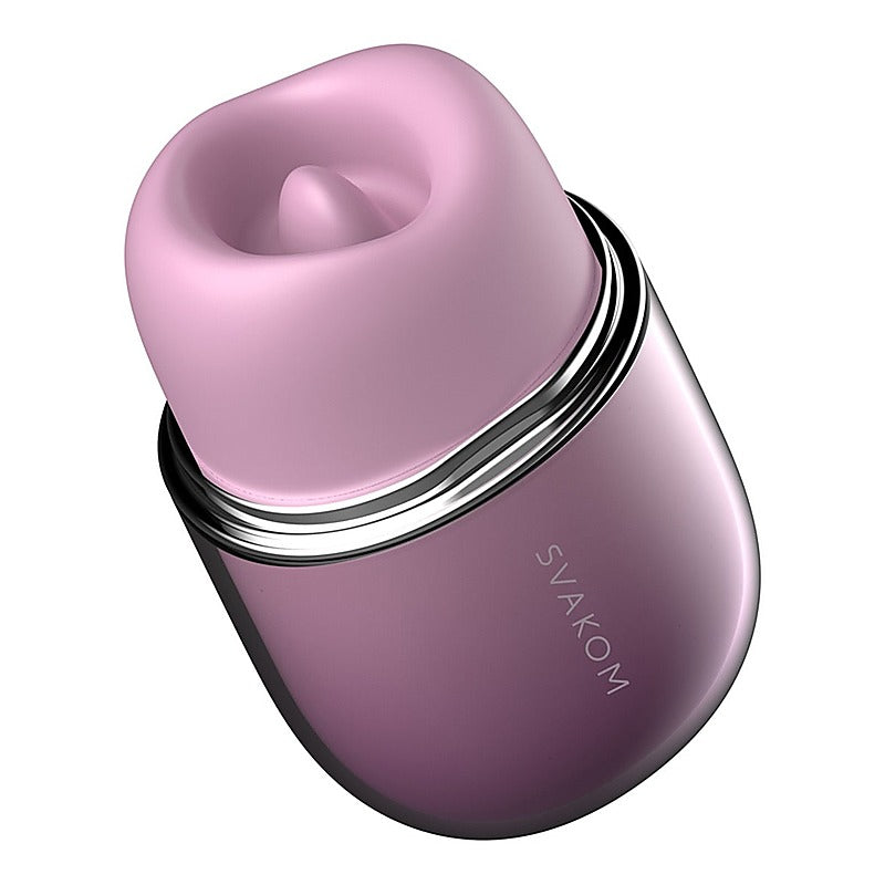Klitty Dual Action Licking And Suction Massager By Svakom - Finger and Tongue Vibrators
