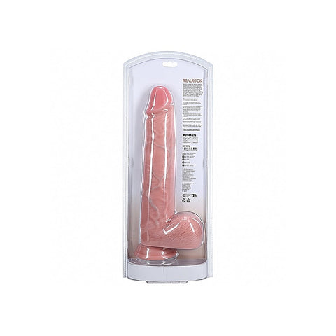 Realrock Extra Long Realistic Dildo With Balls By Shots - Realistic Dildos