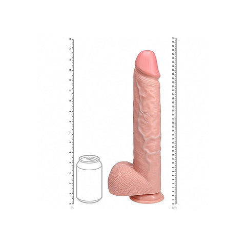 Realrock Extra Long Realistic Dildo With Balls By Shots - Realistic Dildos