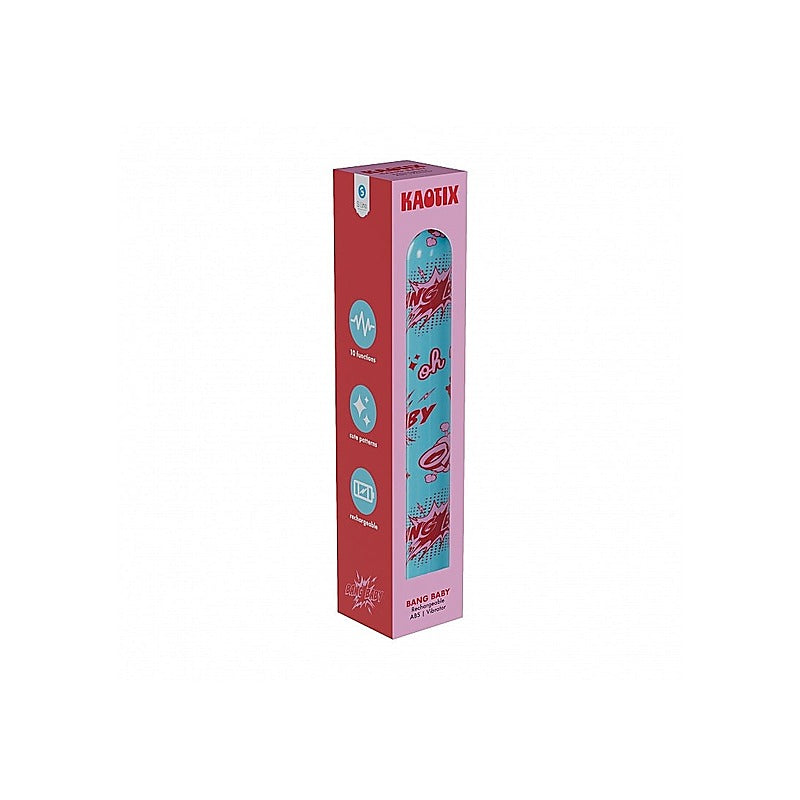 Kaotix Bang Baby Rechargeable Bullet By Shots Toys - Bullet Vibrators