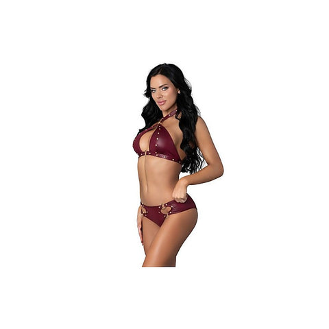 Juno Jewel Two Piece Fetish Bra And Panty Set By Magic Silk - Her Fetish