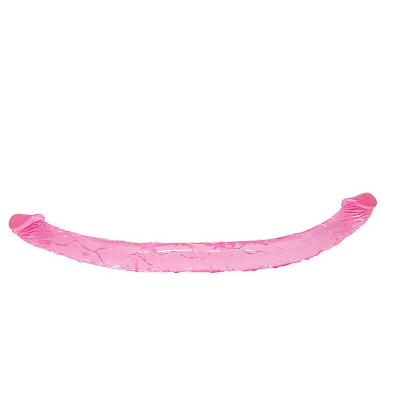 Dual Ended Waterproof Realistic Tpr Dildo By Baile - Double Ender