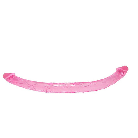 Dual Ended Waterproof Realistic Tpr Dildo By Baile - Double Ender
