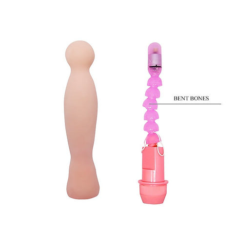Flexi Spine Knobbed Multi Speed Vibrating Dildo By Baile - Vibrating Dildos
