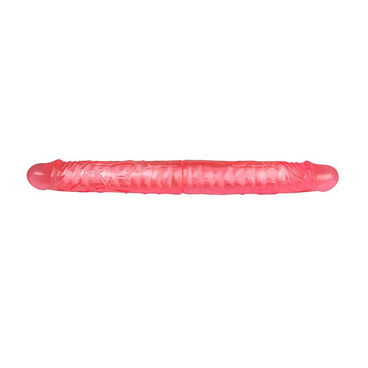Baile Bendable Realistic TPR Double Dong 14 Inches