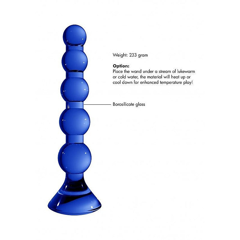 Chrystalino Stretch Anal Play Beads By Shots Toys - Anal Beads and Balls