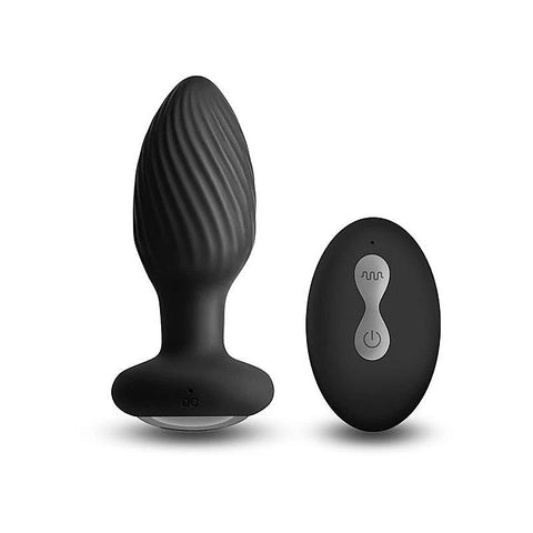 Renegade Alpine Vibrating Butt Plug Black - Butt Plugs