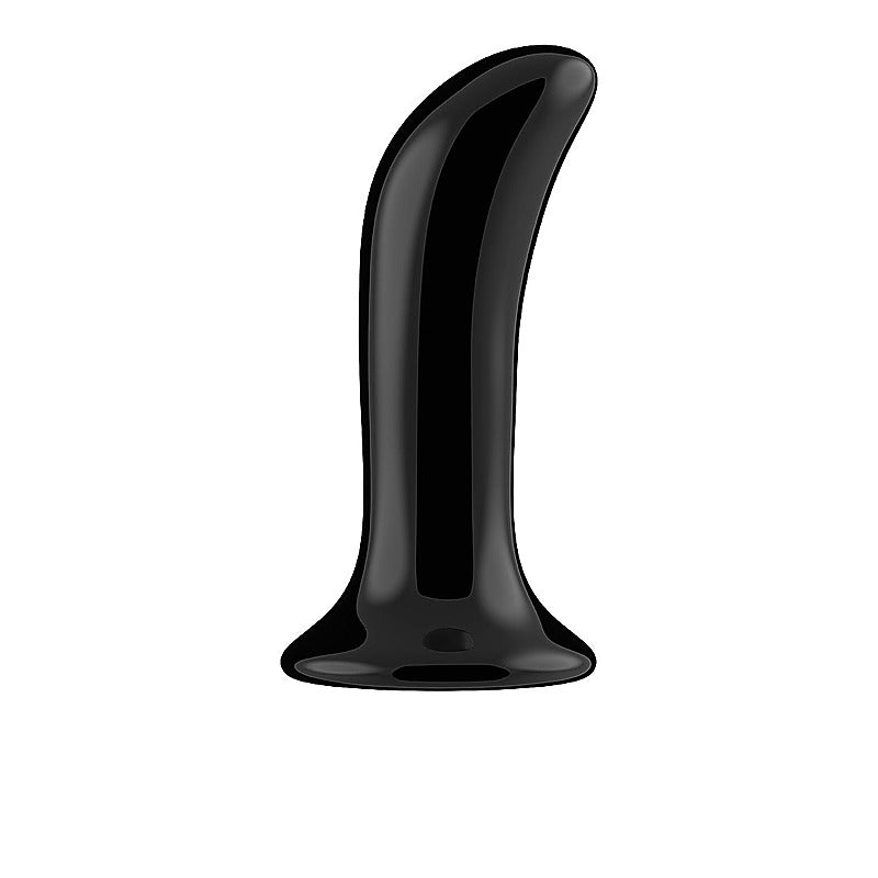 Prickly Rechargeable 10 Functions Glass Vibrator - Glass Sex Toys