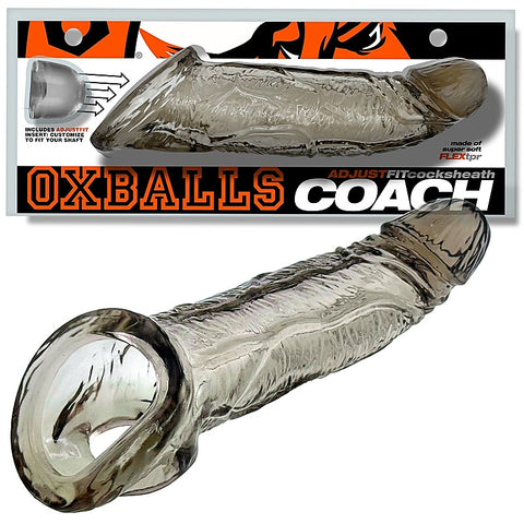 Coach Storm Male Realistic Penis Sheath By Oxballs - Penis Sleeves and Extenders