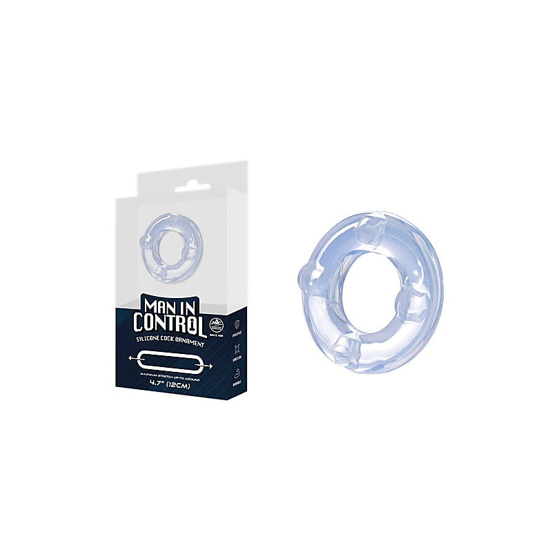 Man In Control Silicone Cock Ring By Oxballs - Cock Rings