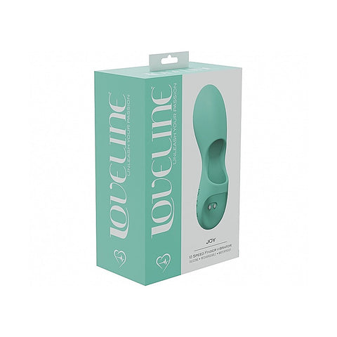 Loveline Joy 10 Speed Silicone Finger Vibrator By Shots Toys - Finger and Tongue Vibrators