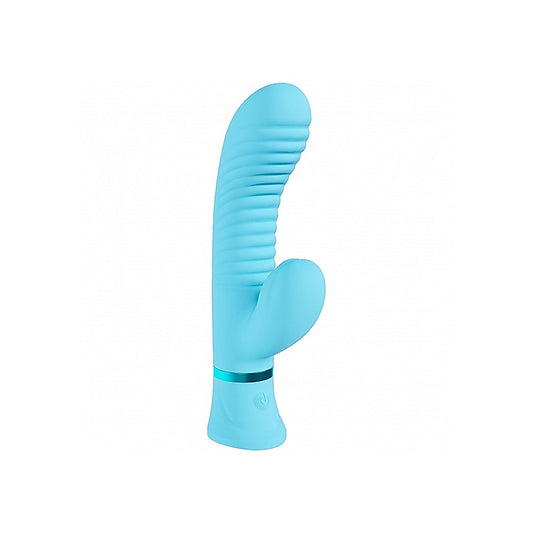 Shots Loveline Mystique 10 Speed Ribbed Rabbit Vibrator - Rabbit Vibrators