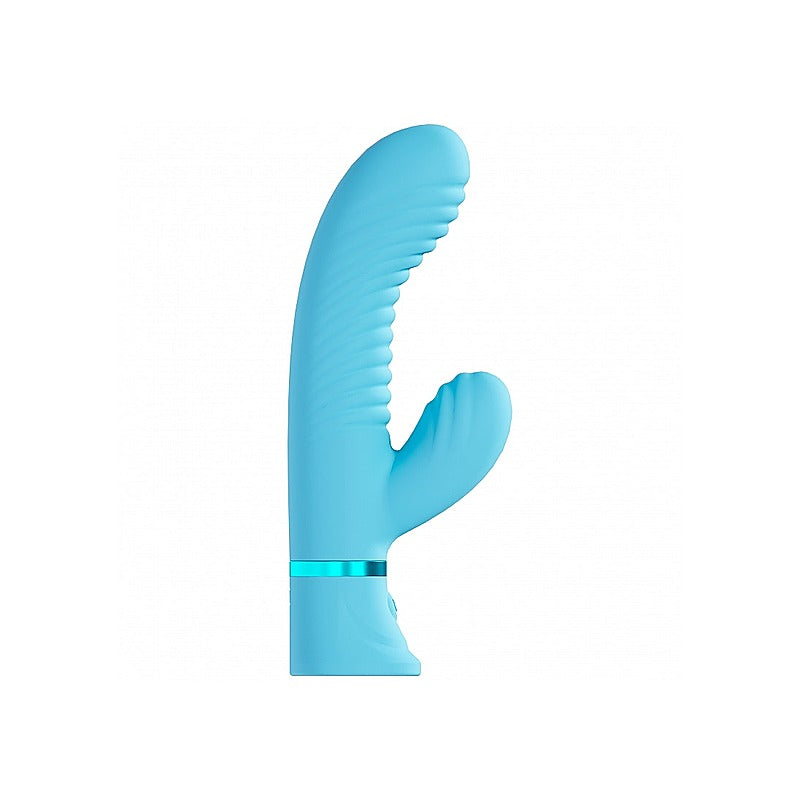 Loveline Mystique 10 Speed Ribbed Rabbit By Shots Toys - Rabbit Vibrators