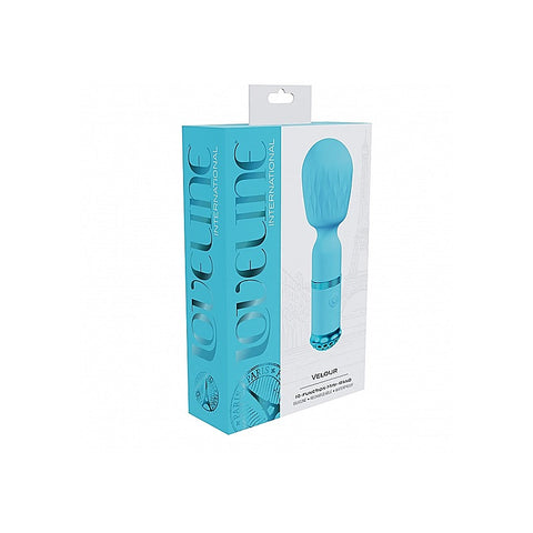 Loveline Velour 10 Functions Mini-Wand Massager - Body Wands