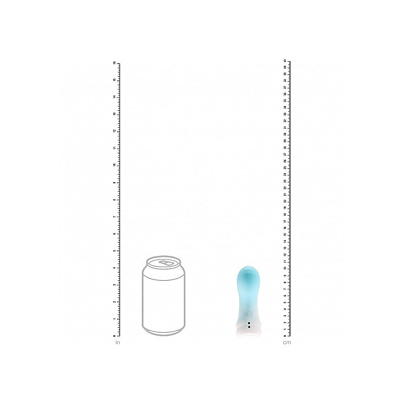Loveline Mist 10 Functions Silicone Finger Vibe - Finger and Tongue Vibrators