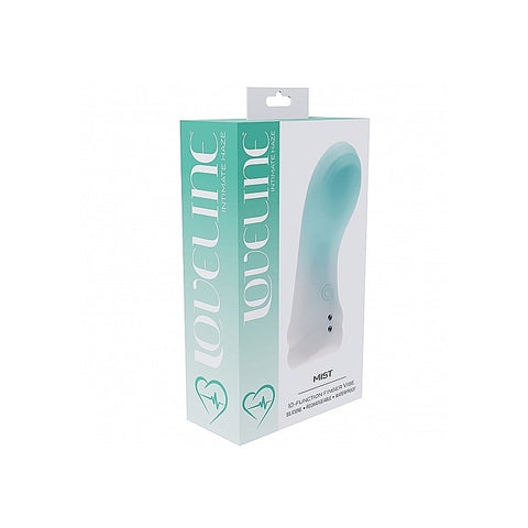 Loveline Mist 10 Functions Silicone Finger Vibe - Finger and Tongue Vibrators