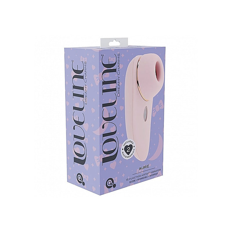 Loveline Aurie Airtaptech Rechargeable Clitoral Vibe - Clit Ticklers and Pulsators
