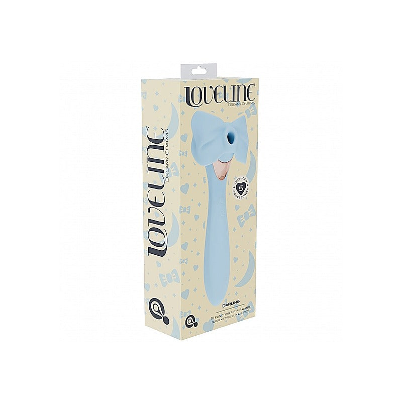 Loveline Darling Airtaptech 10 Speed Clitoral Massager - Clit Ticklers and Pulsators