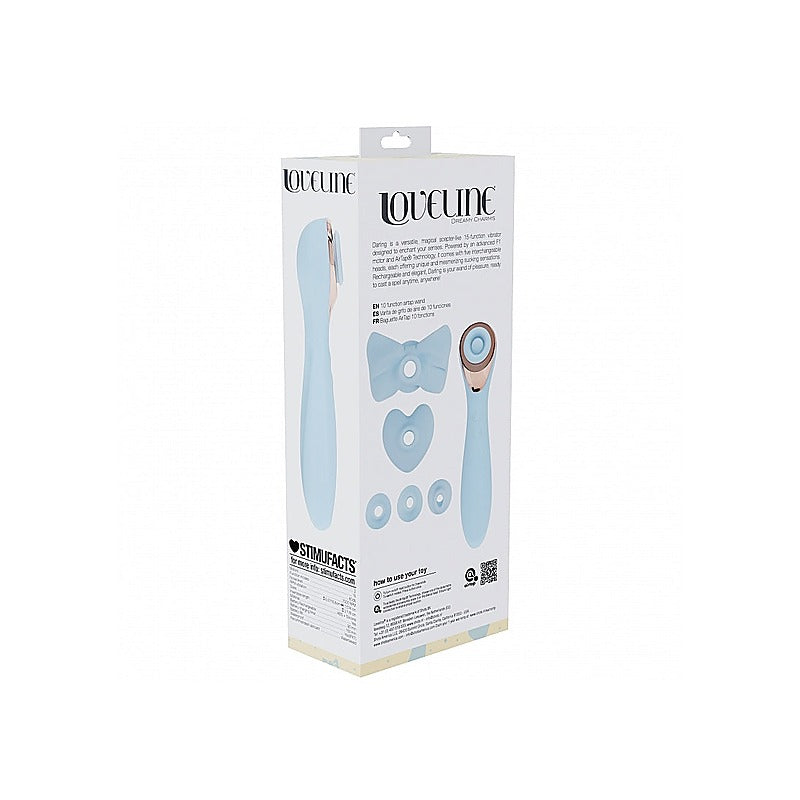 Loveline Darling Airtaptech 10 Speed Clitoral Massager - Clit Ticklers and Pulsators