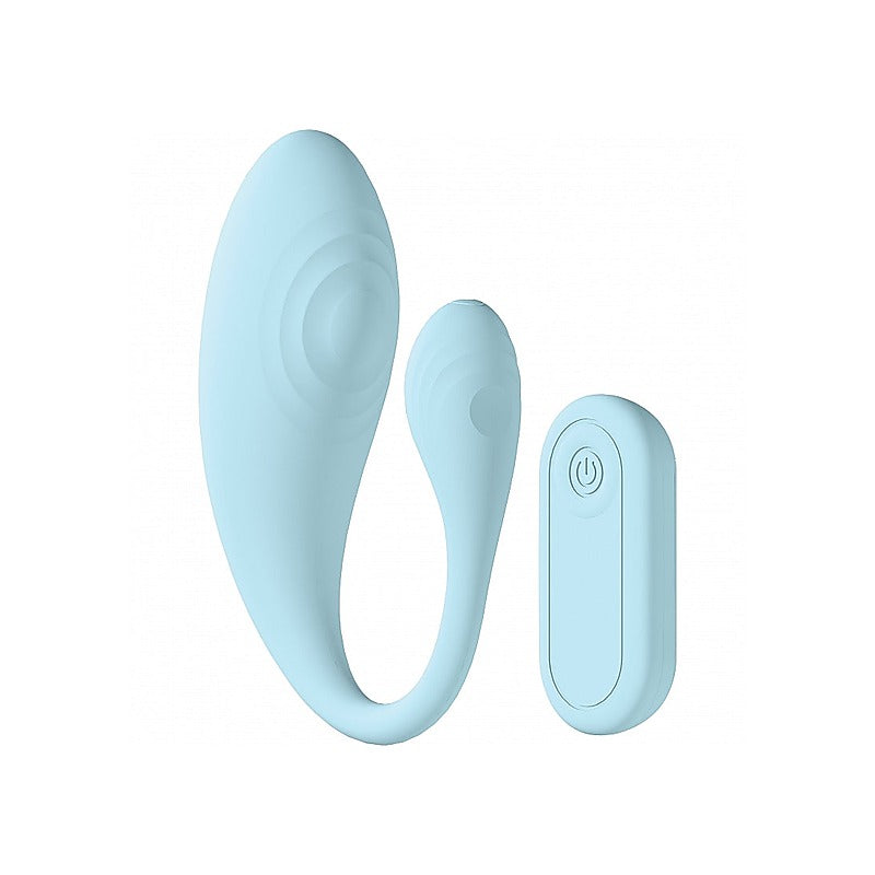 Wave C-Shape 10 Function G Spot Massager By Shots Toys - G-Spot Vibrators