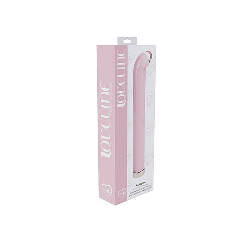 Loveline Aurora Rechargeable Glass G-Spot Vibrator - Glass Sex Toys