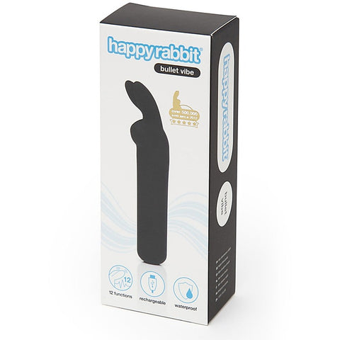 Happy Rabbit Rechargeable Rabbit Ears Bullet Vibe - Bullet Vibrators
